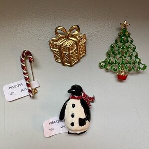 Christmas Brooches